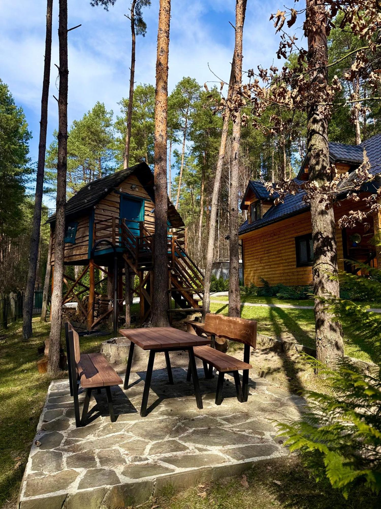 Domek W Lesie Nad Zalewem Chancza Esterno foto