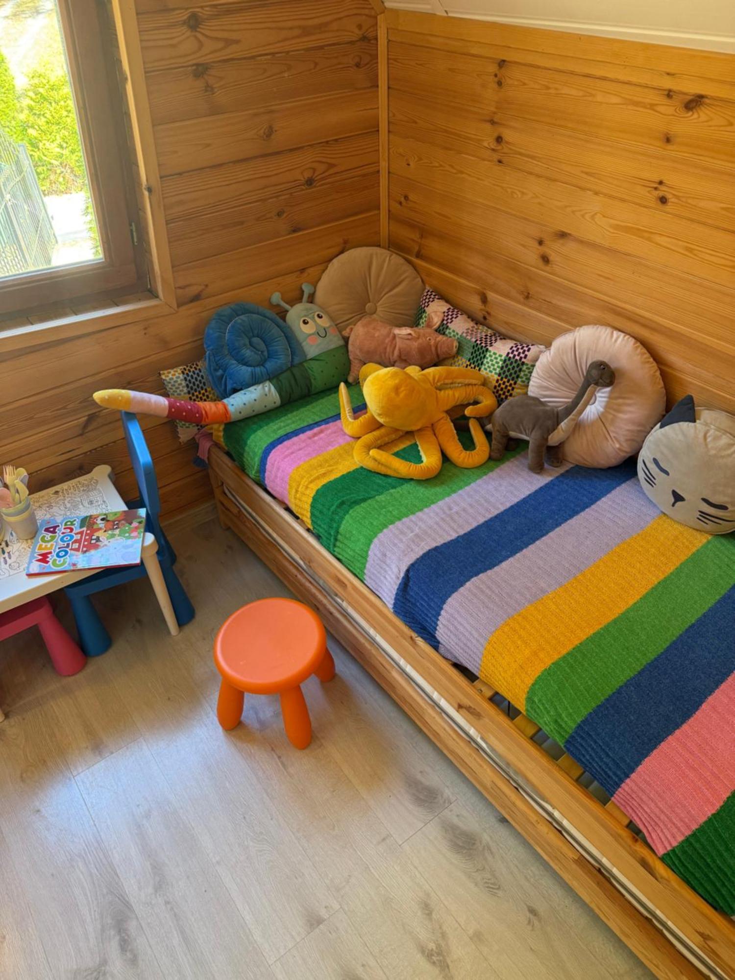 Domek W Lesie Nad Zalewem Chancza Esterno foto